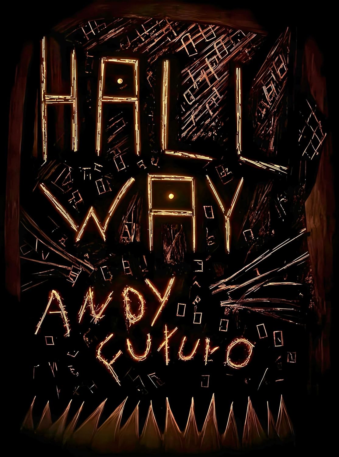 Hallway by Andy Futuro is a claustrophobic horror novel featuring an unreliable, paranoid narrator. 