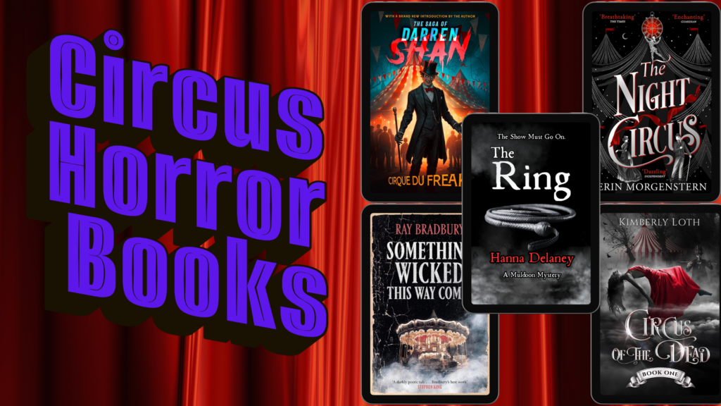 Books that have a gothic circus or carniival theme. The books that have a horror circus theme. Dark fantasy books set in the circus. 