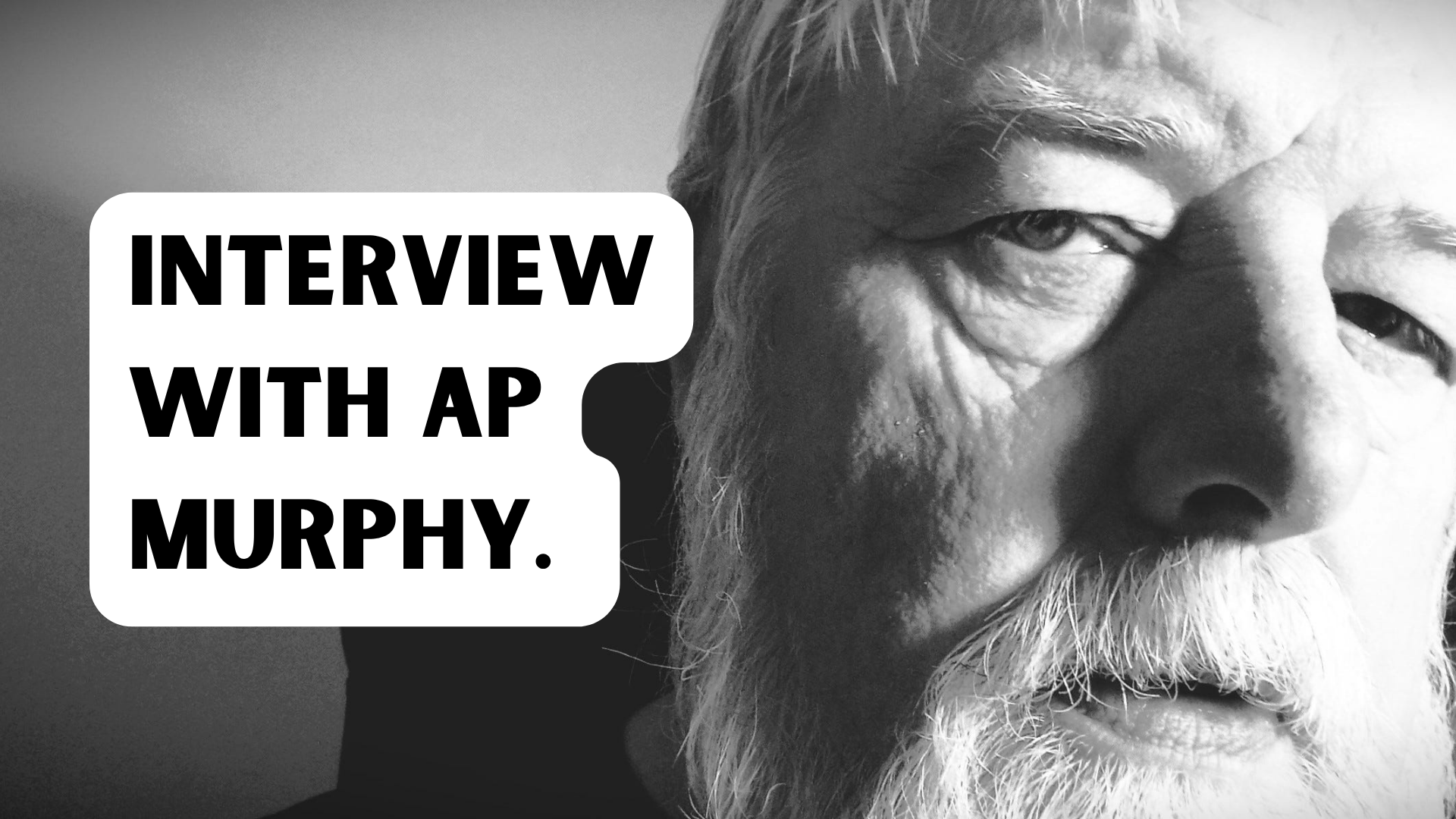 Intreview with Ap Murphy, speculative author of science fiction, horror, noir and bizarre fiction. This is his profile picture featured in the interview.