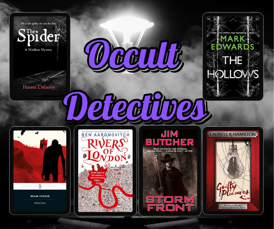 Occult detective novels to read.